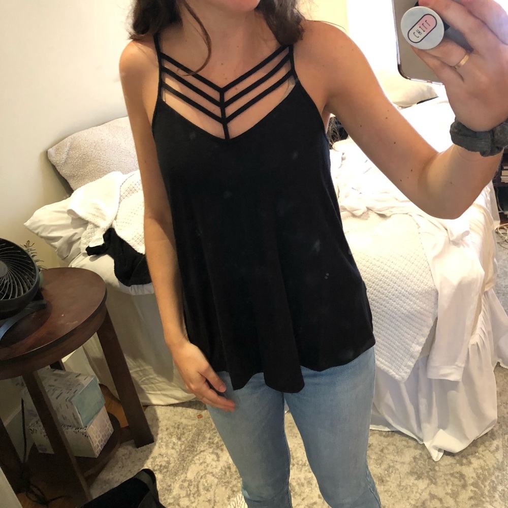 Express Black Tank
